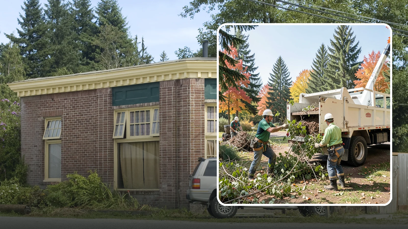 Green waste hauling in Hamilton, Skagit County, WA - The removal and disposal of green waste.