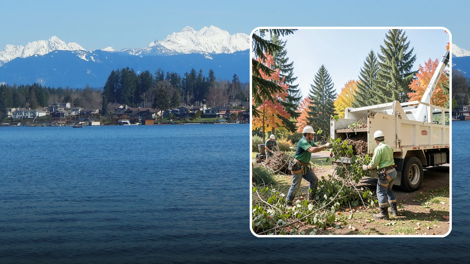 Green waste hauling in Lake Stevens, Snohomish County, WA - The removal and disposal of green waste.