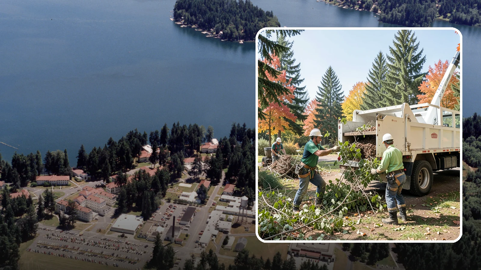 Green waste hauling in Lakewood, Pierce County, WA - The removal and disposal of green waste.