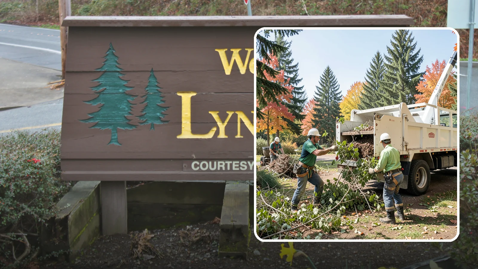 Green waste hauling in Lynnwood, Snohomish County, WA - The removal and disposal of green waste.