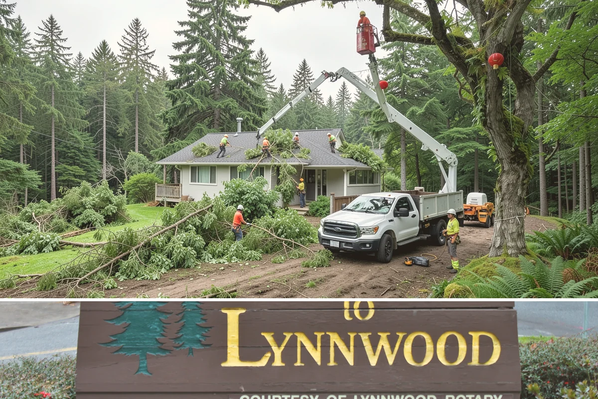Green waste hauling in Lynnwood, Snohomish County, WA - This service is performed year-round to clear organic debris after tree work but may face challenges during wet seasons when high...