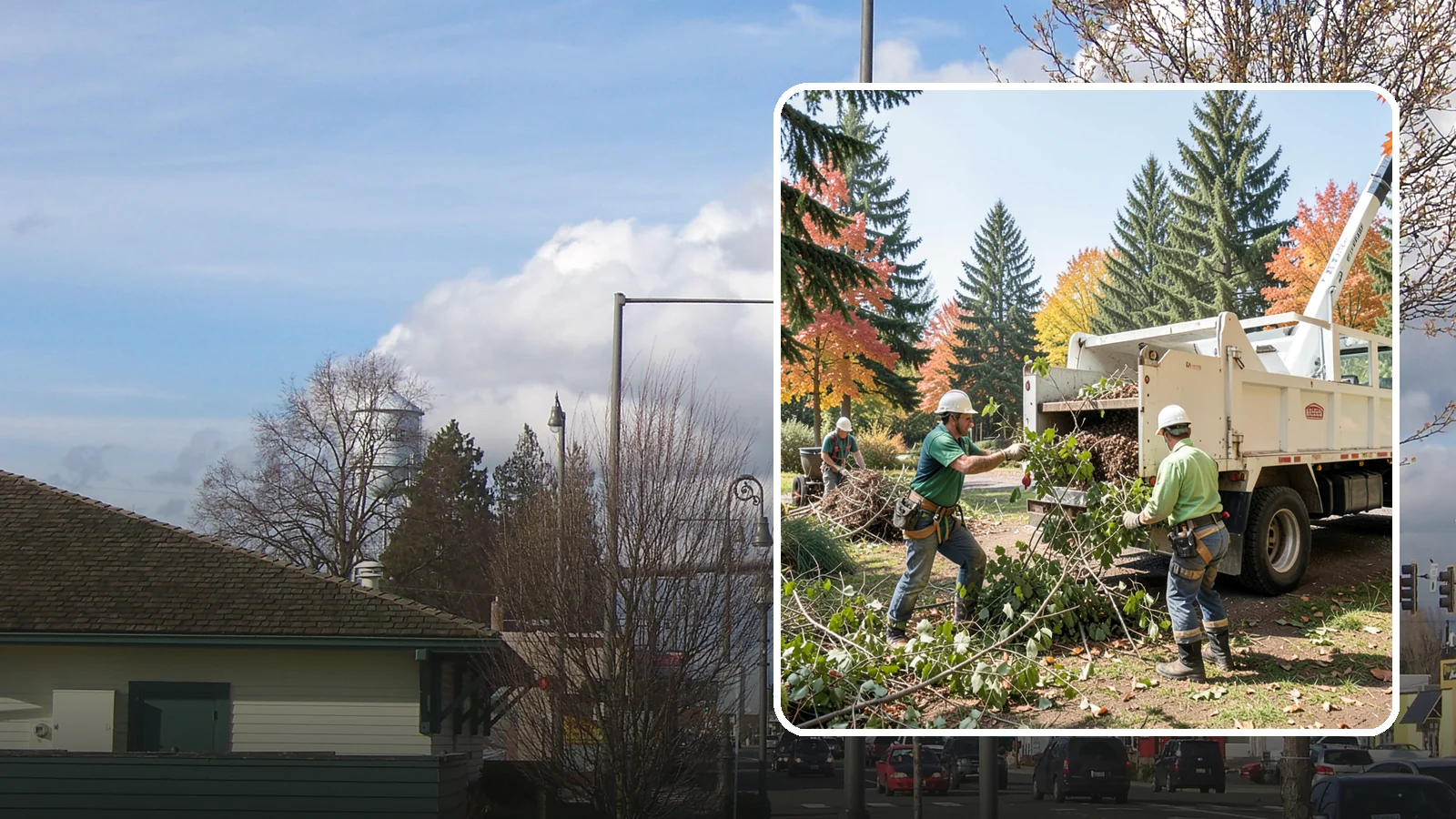 Green waste hauling in Marysville, Snohomish County, WA - The removal and disposal of green waste.