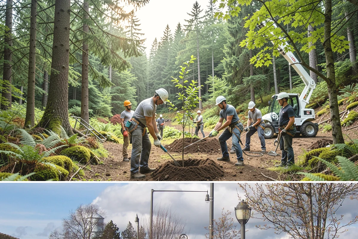 Green waste hauling in Marysville, Snohomish County, WA - This service is performed year-round to clear organic debris after tree work but may face challenges during wet seasons when high...