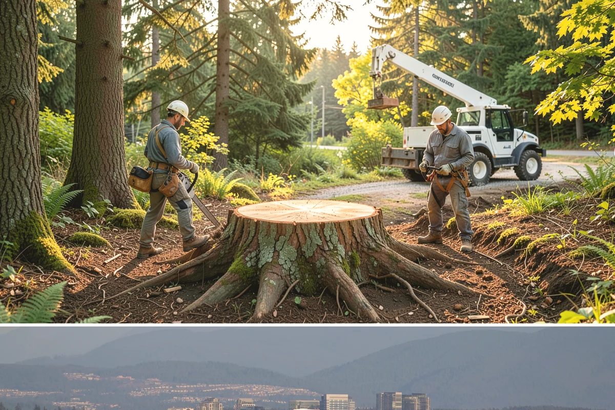 Green waste hauling in Medina, King County, WA - This service is performed year-round to clear organic debris after tree work but may face challenges during wet seasons when high...