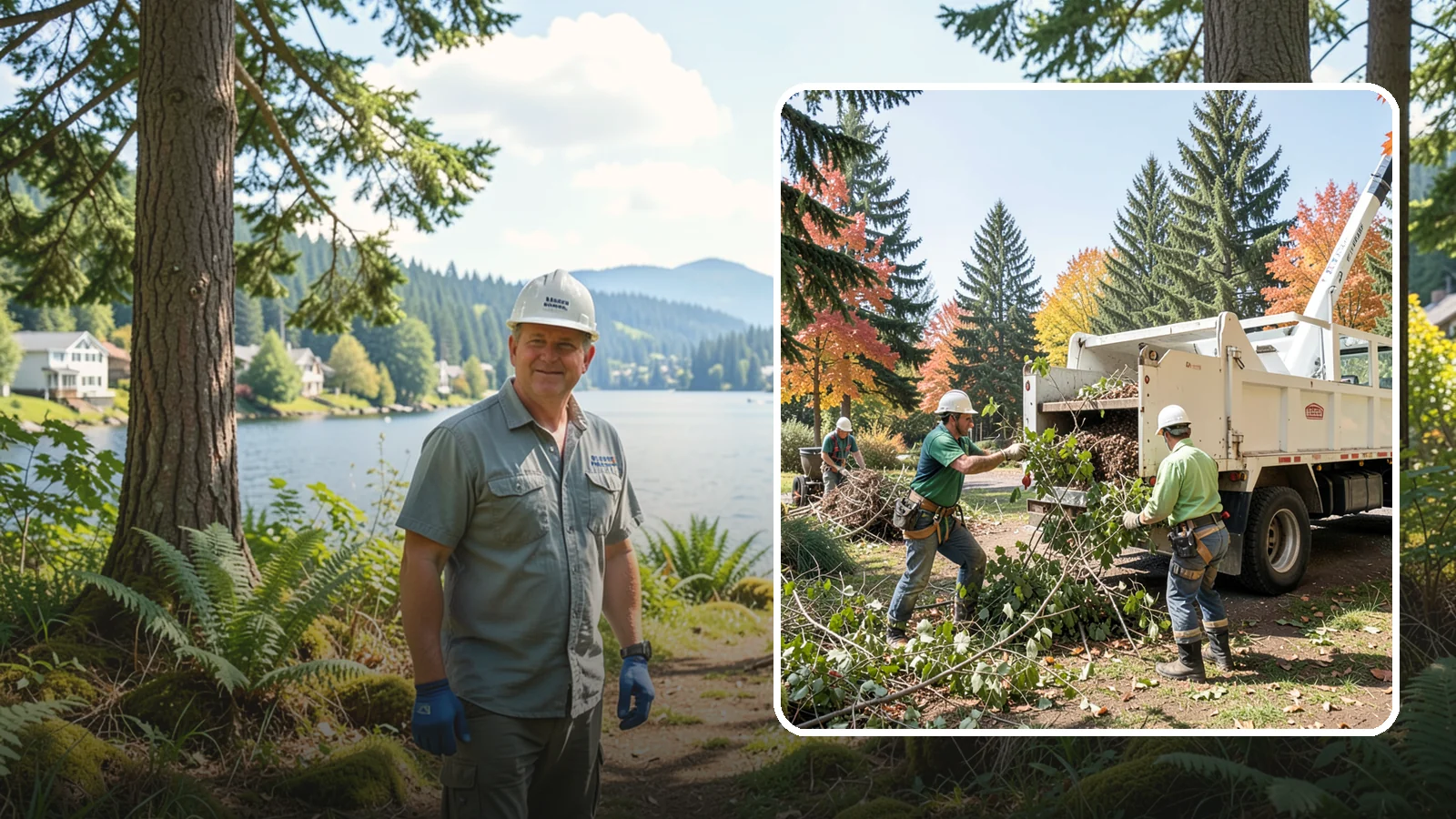 Green waste hauling in Milton, King County, WA - The removal and disposal of green waste.