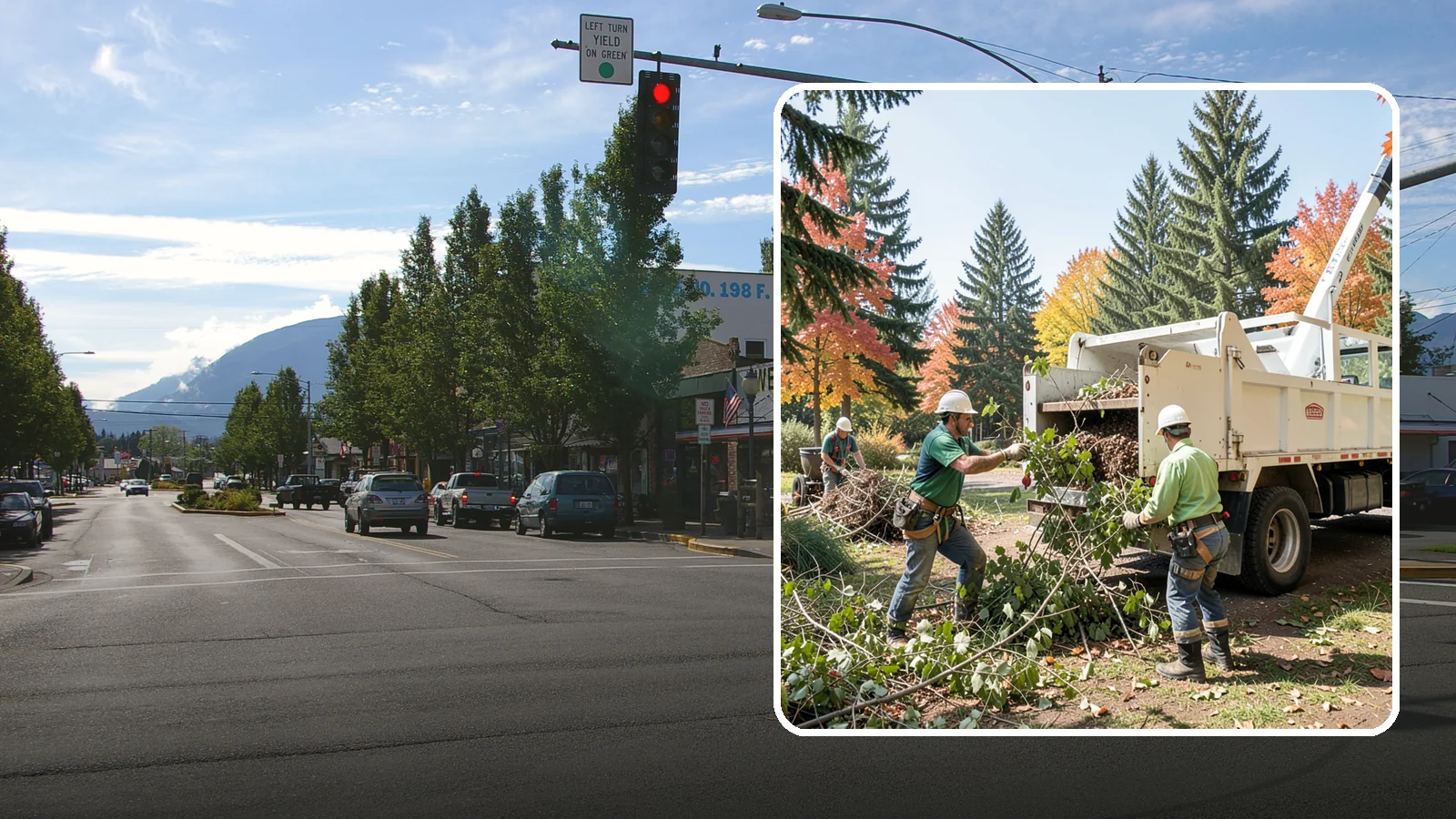 Green waste hauling in North Bend, King County, WA - The removal and disposal of green waste.