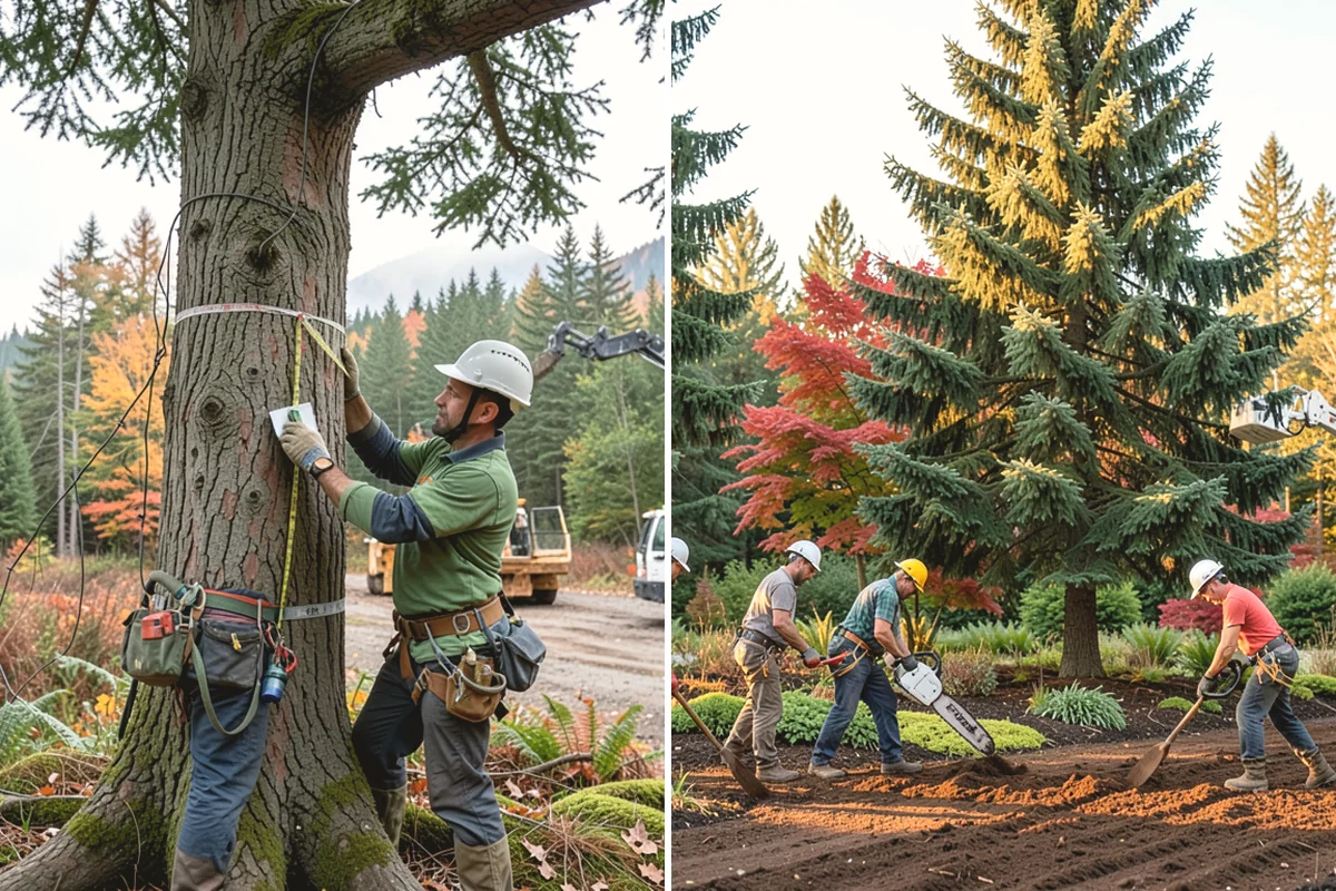 Green waste hauling in North Bend, King County, WA - Sort material by type and size