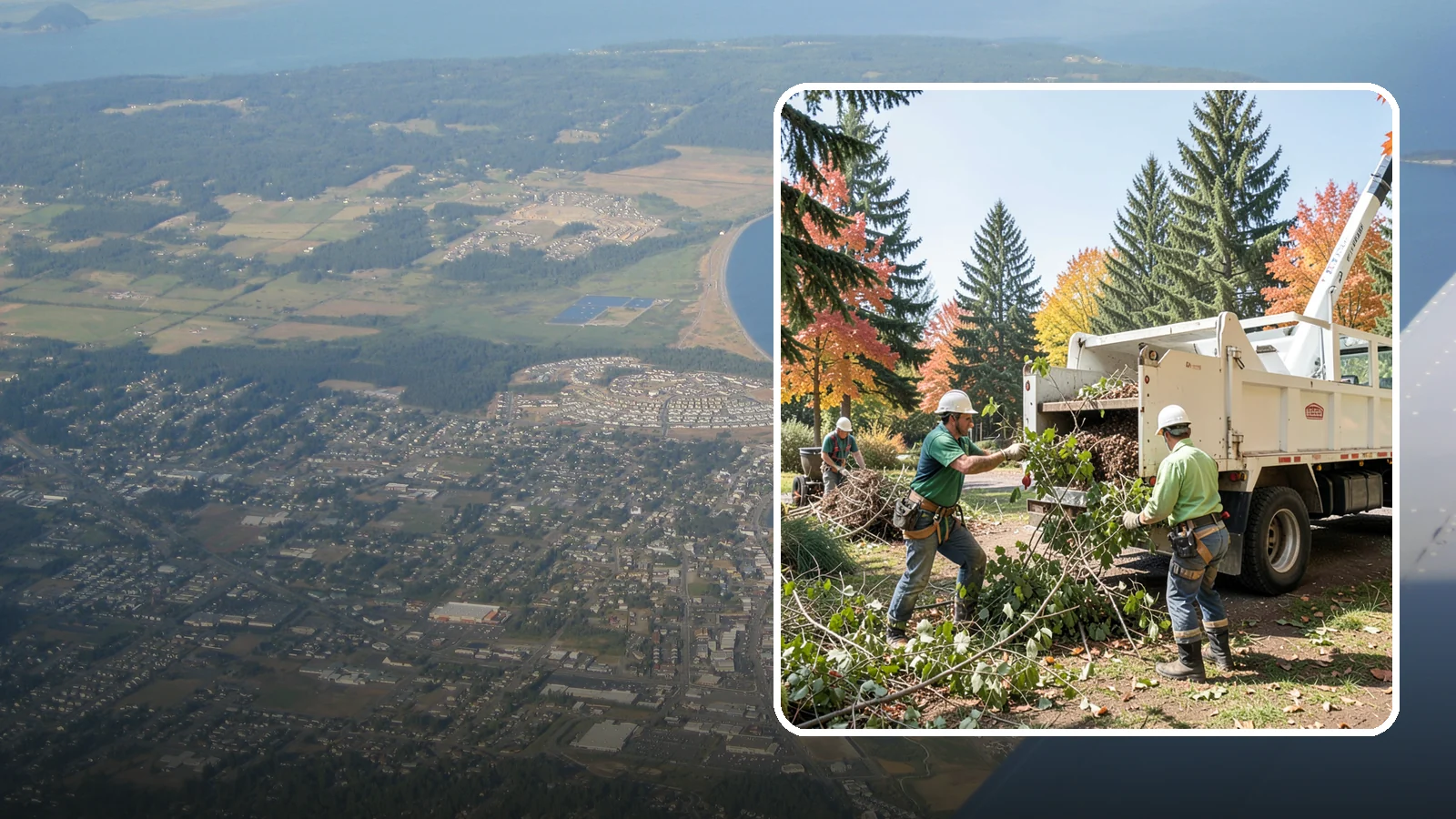 Green waste hauling in Oak Harbor, Island County, WA - The removal and disposal of green waste.
