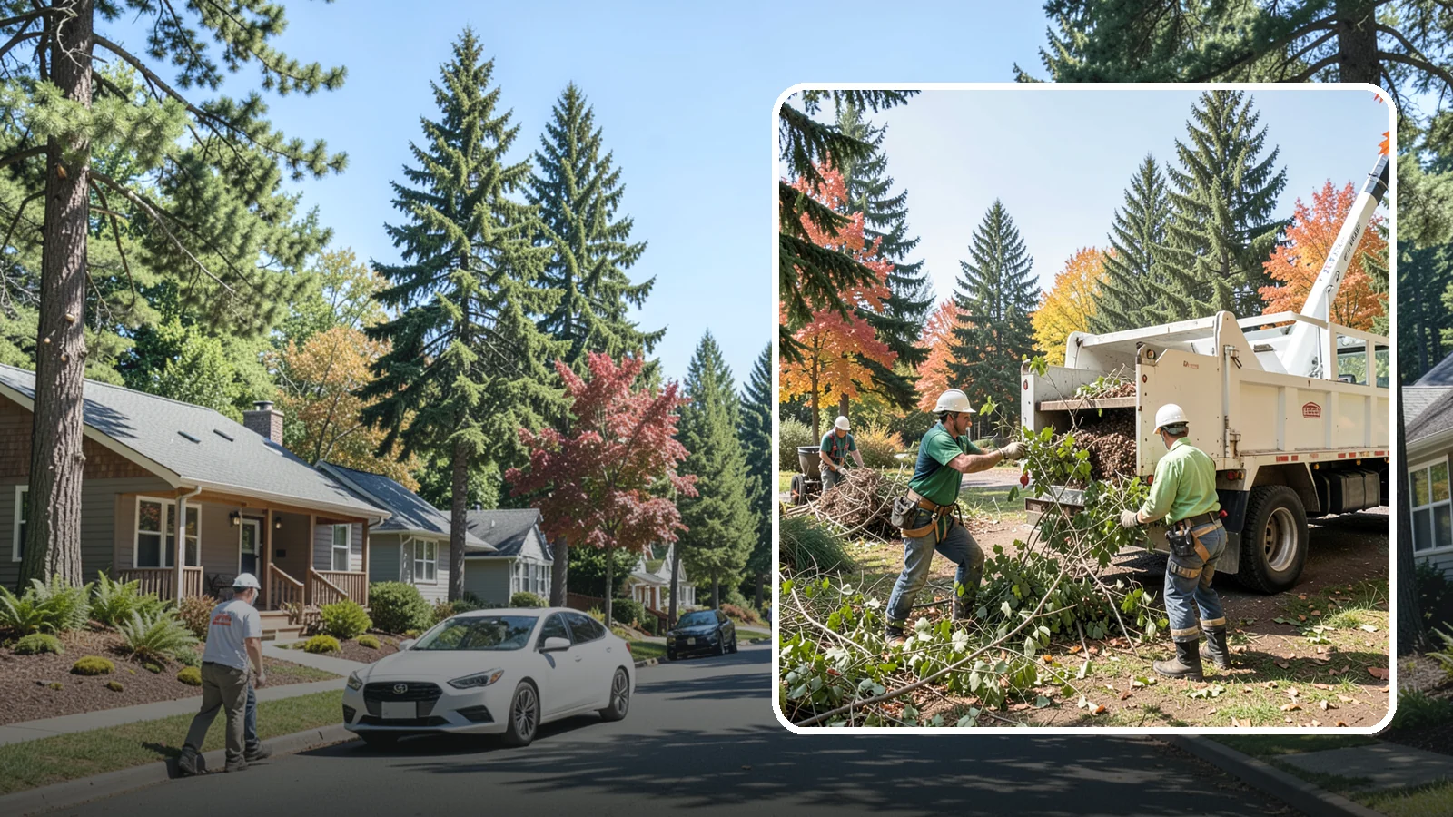 Green waste hauling in Orting, Pierce County, WA - The removal and disposal of green waste.
