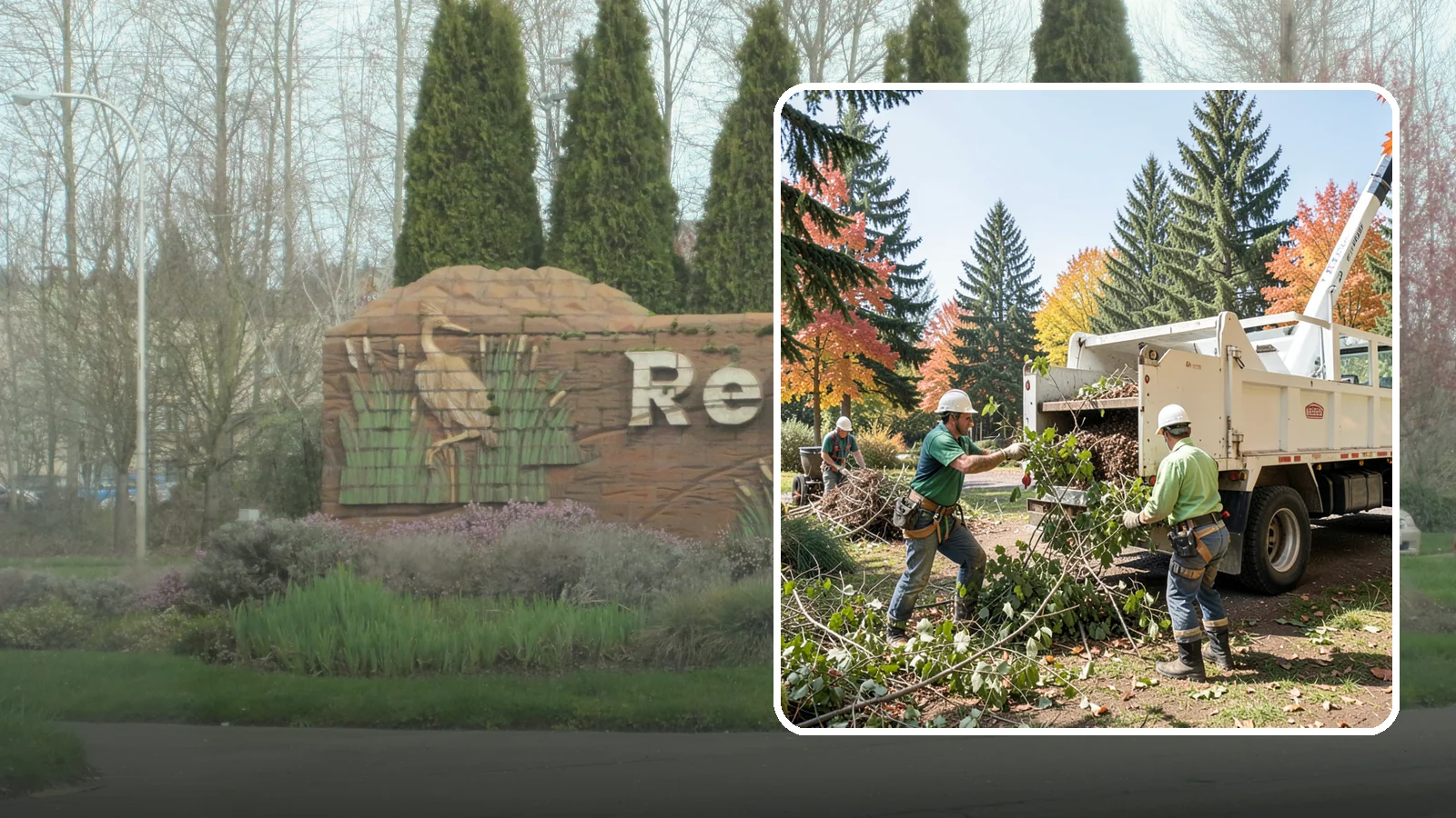 Green waste hauling in Renton, King County, WA - The removal and disposal of green waste.