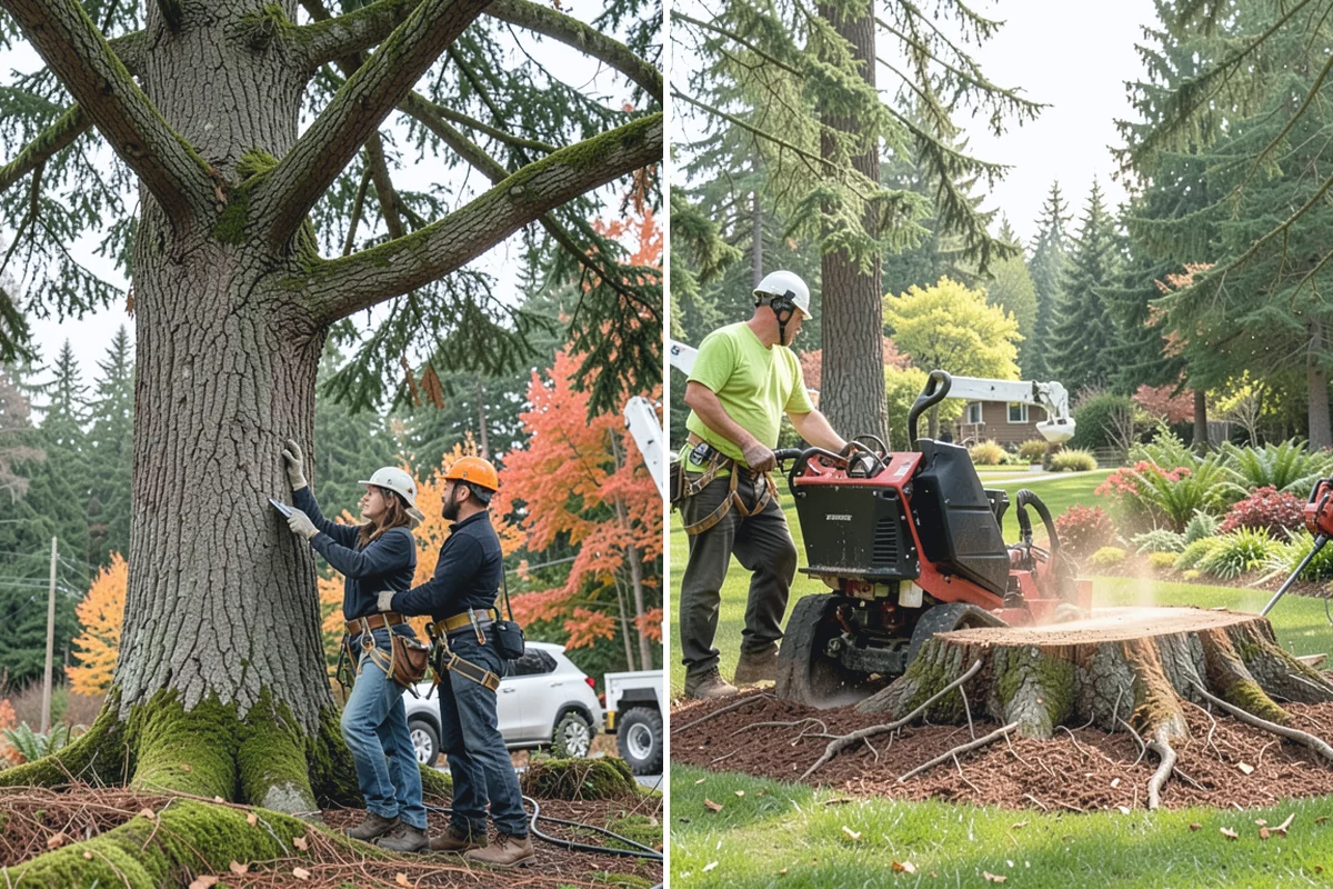 Green waste hauling in Roy, Pierce County, WA - Sort material by type and size