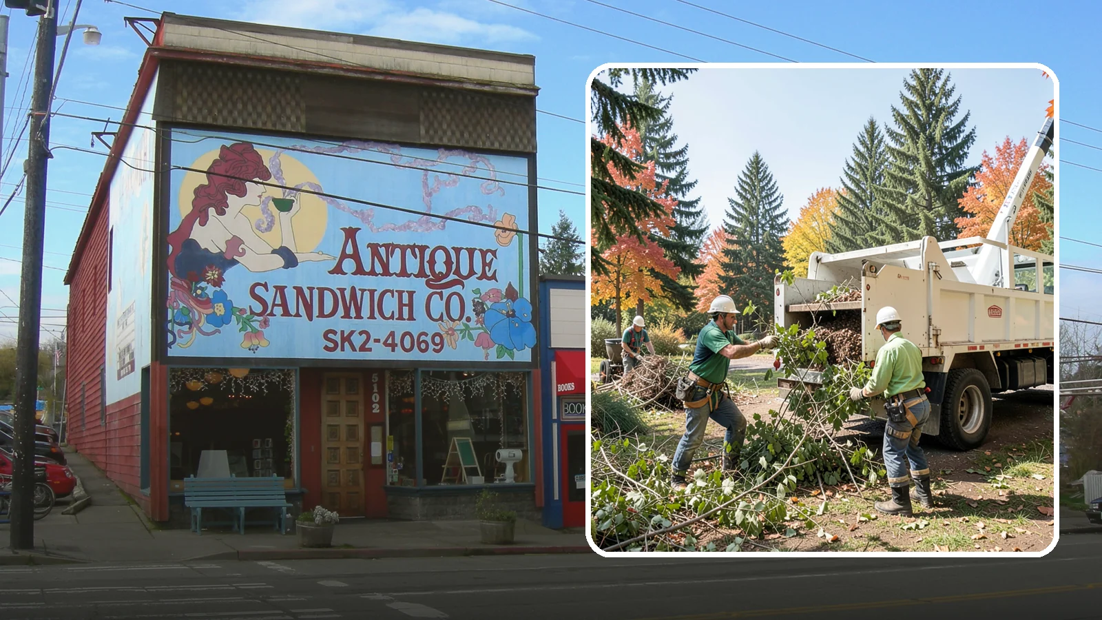 Green waste hauling in Ruston, Pierce County, WA - The removal and disposal of green waste.