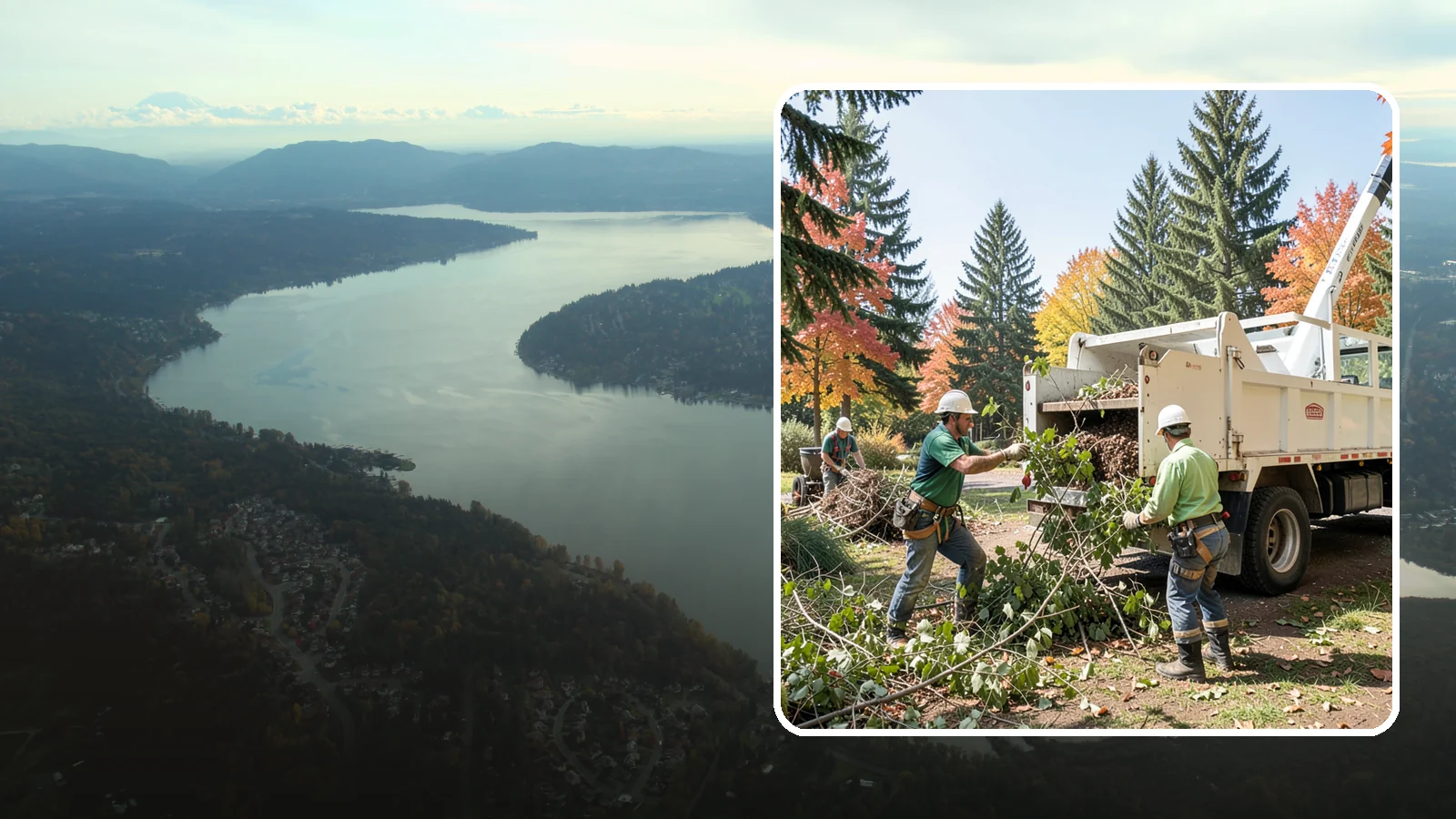 Green waste hauling in Sammamish, King County, WA - The removal and disposal of green waste.