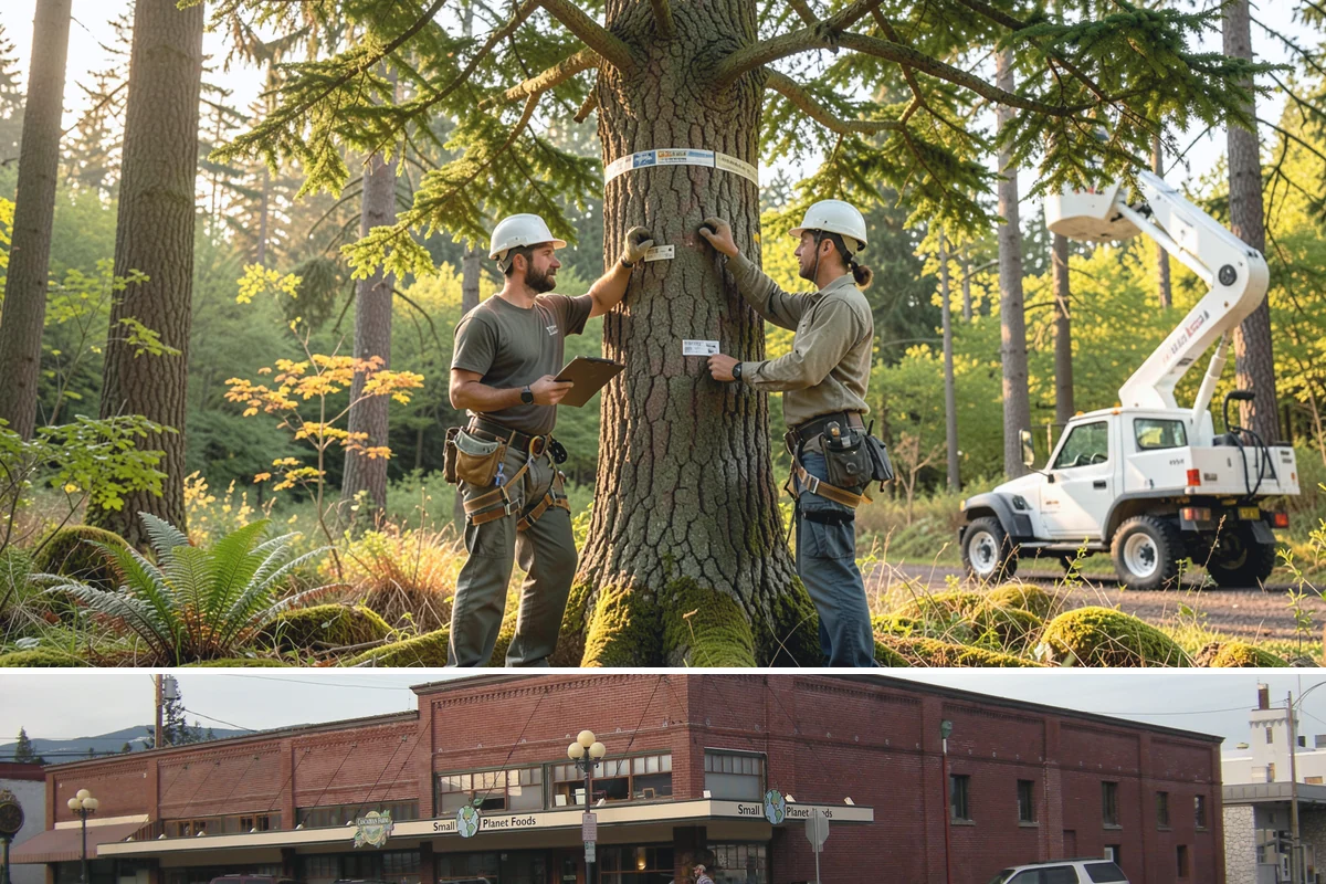 Green waste hauling in Sedro-Woolley, Skagit County, WA - This service is performed year-round to clear organic debris after tree work but may face challenges during wet seasons when high...