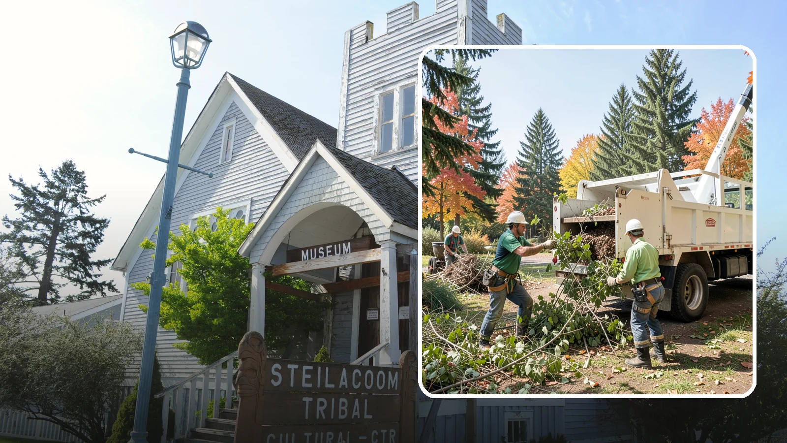 Green waste hauling in Steilacoom, Pierce County, WA - The removal and disposal of green waste.