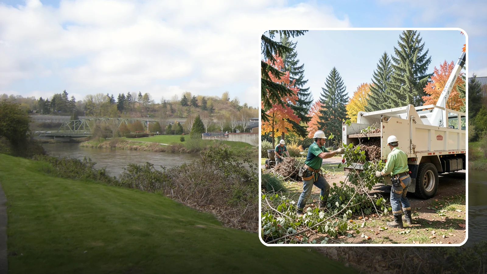 Green waste hauling in Tukwila, King County, WA - The removal and disposal of green waste.