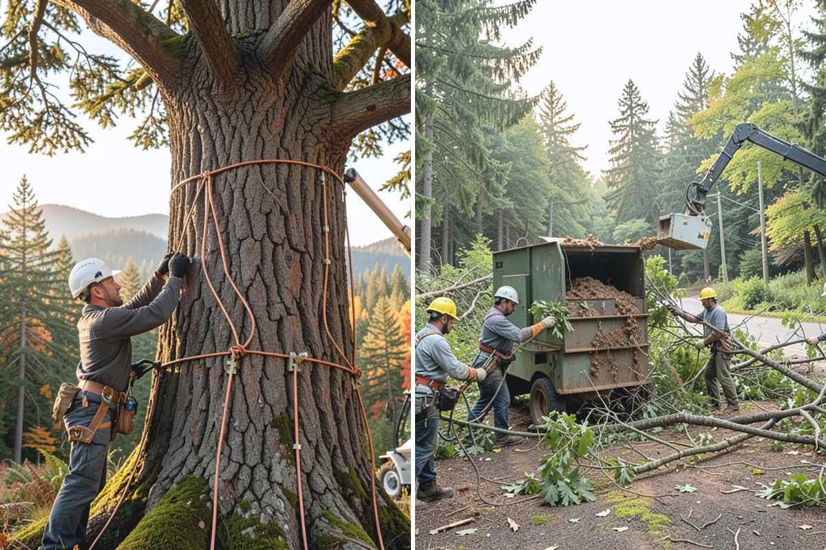 Green waste hauling in Wilkeson, Pierce County, WA - Sort material by type and size