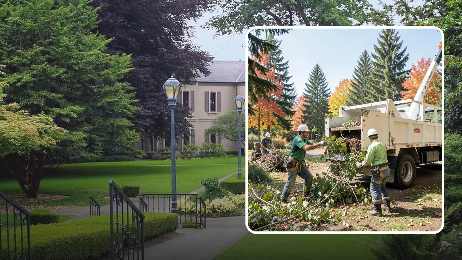 Green waste hauling in Woodinville, King County, WA - The removal and disposal of green waste.