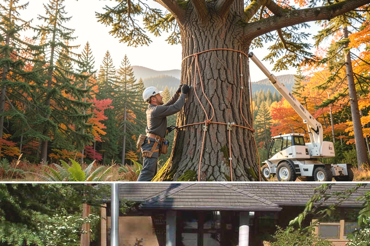 Green waste hauling in Yarrow Point, King County, WA - This service is performed year-round to clear organic debris after tree work but may face challenges during wet seasons when high...