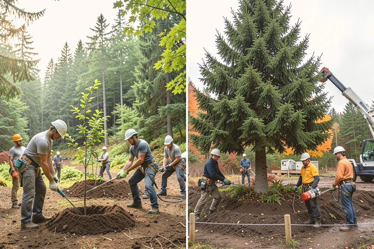 Growth regulator applications in Algona, King County, WA - Inspect the tree and its site