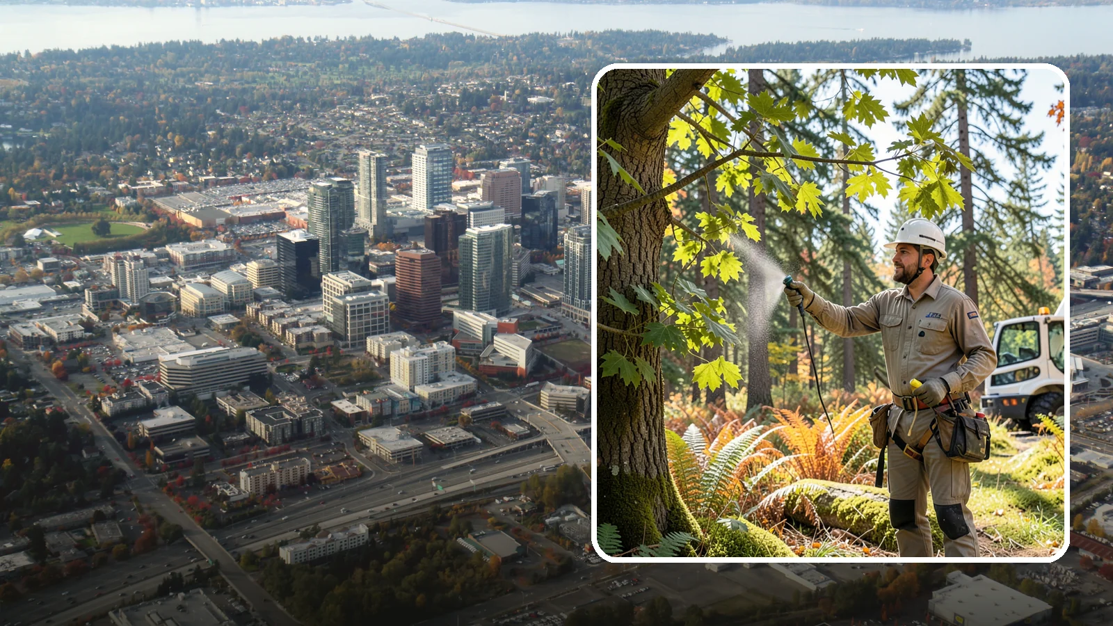 Growth regulator applications in Bellevue, King County, WA - Applications that slow shoot growth to support tree health.