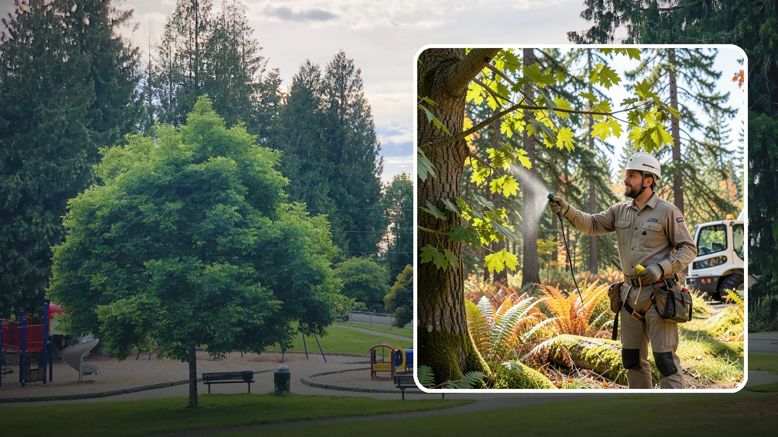 Growth regulator applications in Bonney Lake, Pierce County, WA - Applications that slow shoot growth to support tree health.