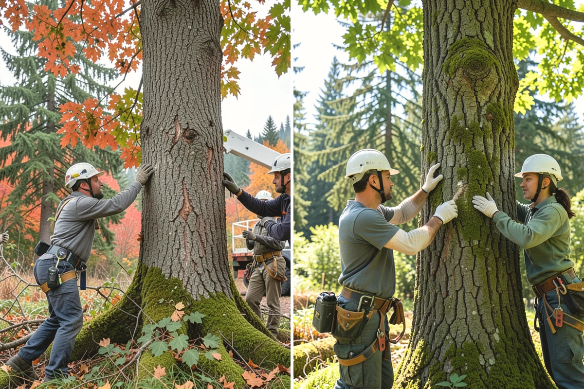 Growth regulator applications in Burlington, Skagit County, WA - Inspect the tree and its site