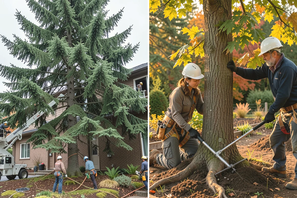 Growth regulator applications in Carbonado, Pierce County, WA - Inspect the tree and its site