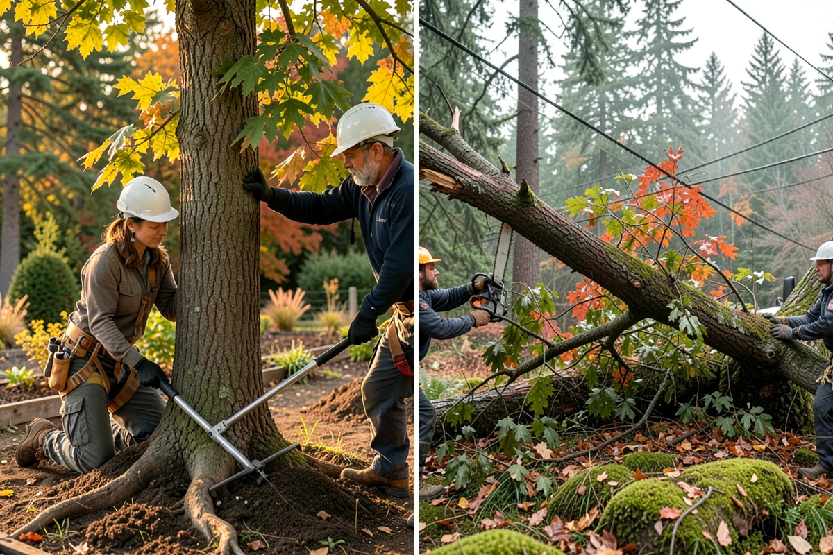 Growth regulator applications in Kenmore, King County, WA - Inspect the tree and its site