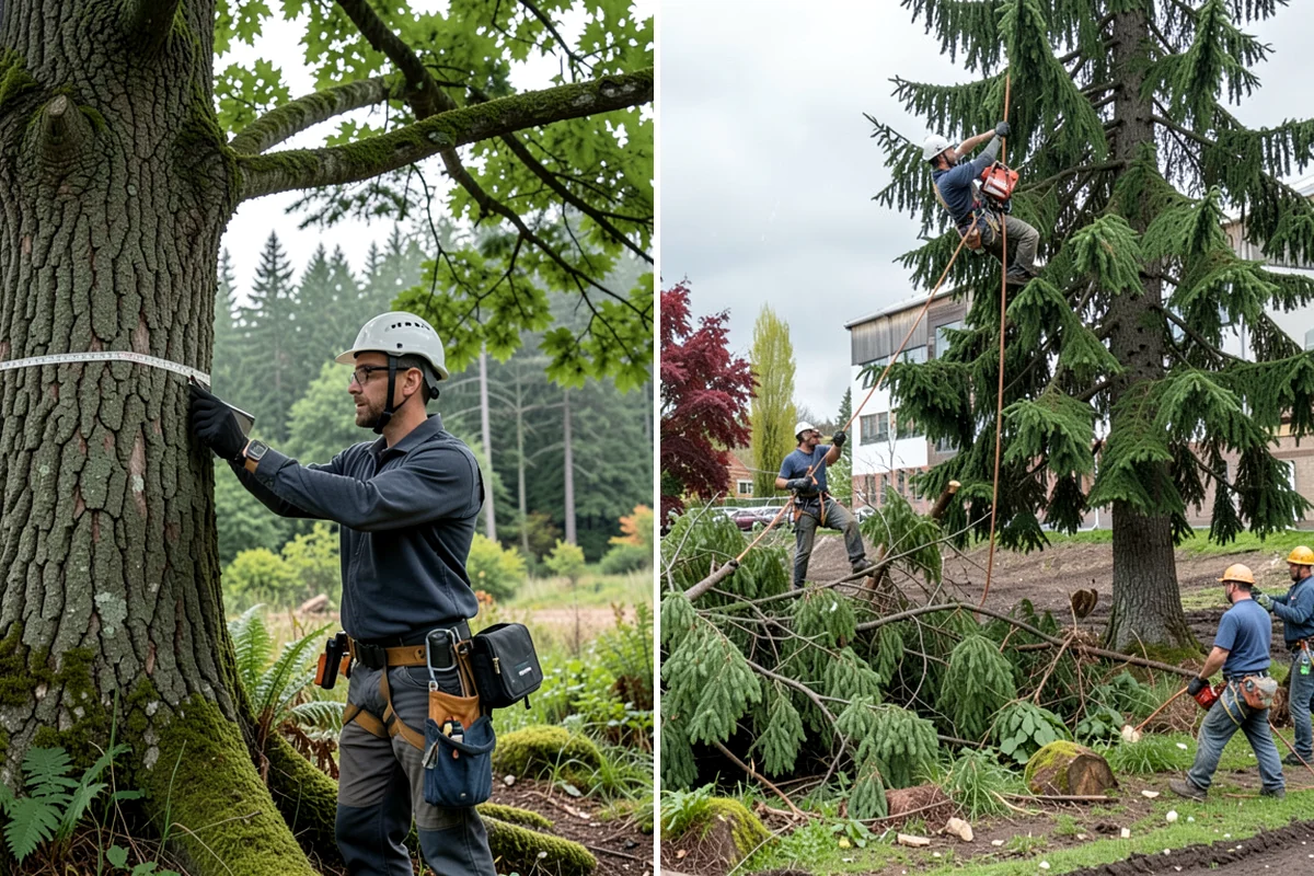 Growth regulator applications in Lake Forest Park, King County, WA - Inspect the tree and its site