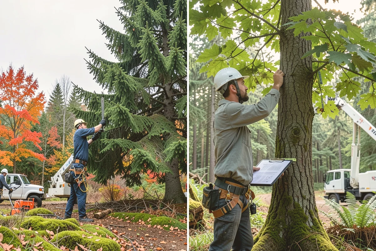 Growth regulator applications in Lynnwood, Snohomish County, WA - Inspect the tree and its site