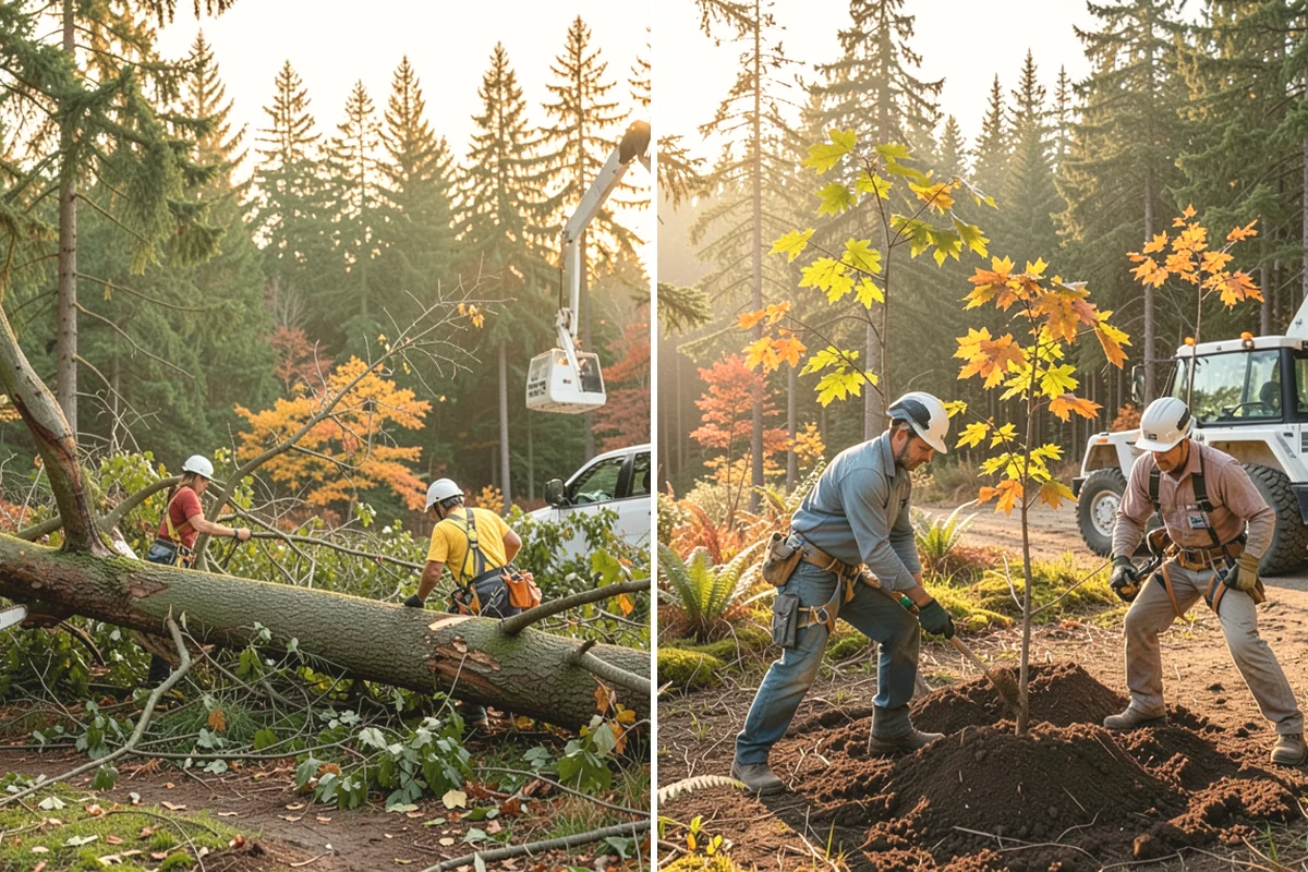Growth regulator applications in Mercer Island, King County, WA - Inspect the tree and its site