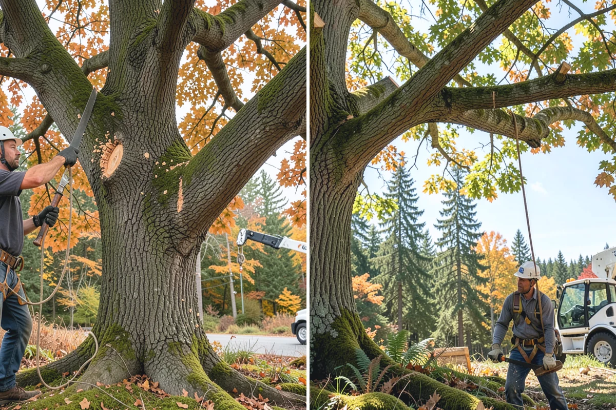 Growth regulator applications in Skykomish, King County, WA - Inspect the tree and its site
