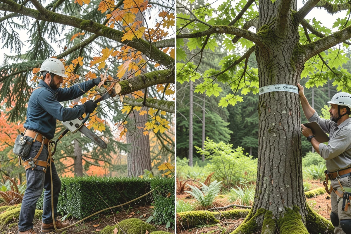 Growth regulator applications in Steilacoom, Pierce County, WA - Inspect the tree and its site