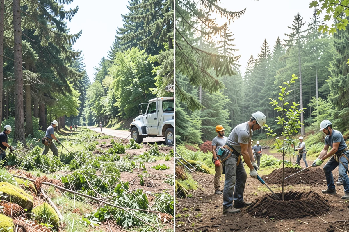 Growth regulator applications in Woodinville, King County, WA - Inspect the tree and its site