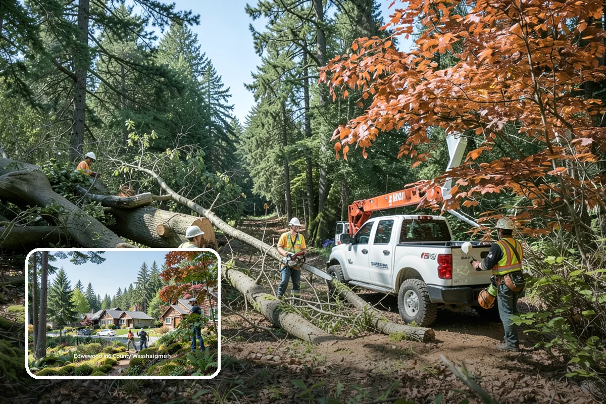 Hanging limb removal in Edgewood, Pierce County, WA - Restores safety and access quickly