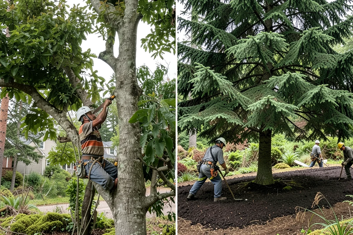 Hanging limb removal in Fircrest, Pierce County, WA - Assess damage and immediate hazards