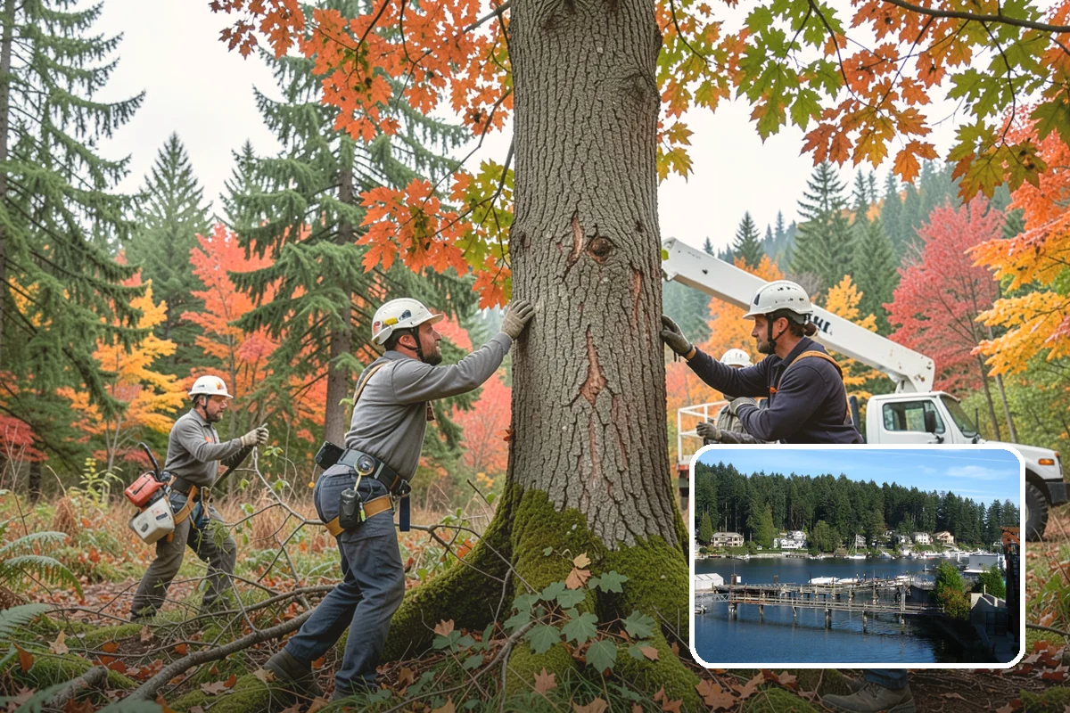 Hanging limb removal in Gig Harbor, Pierce County, WA - Restores safety and access quickly