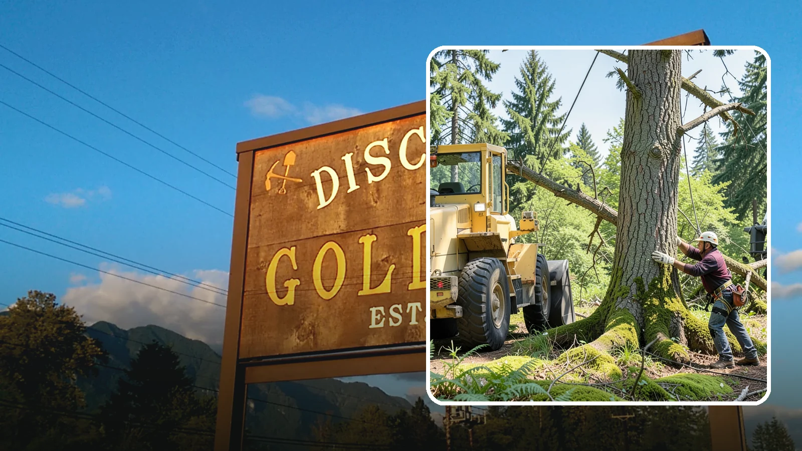 Hanging limb removal in Gold Bar, Snohomish County, WA - The removal of broken, suspended limbs.