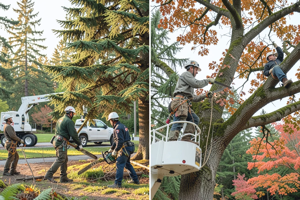 Hanging limb removal in Granite Falls, Snohomish County, WA - Assess damage and immediate hazards