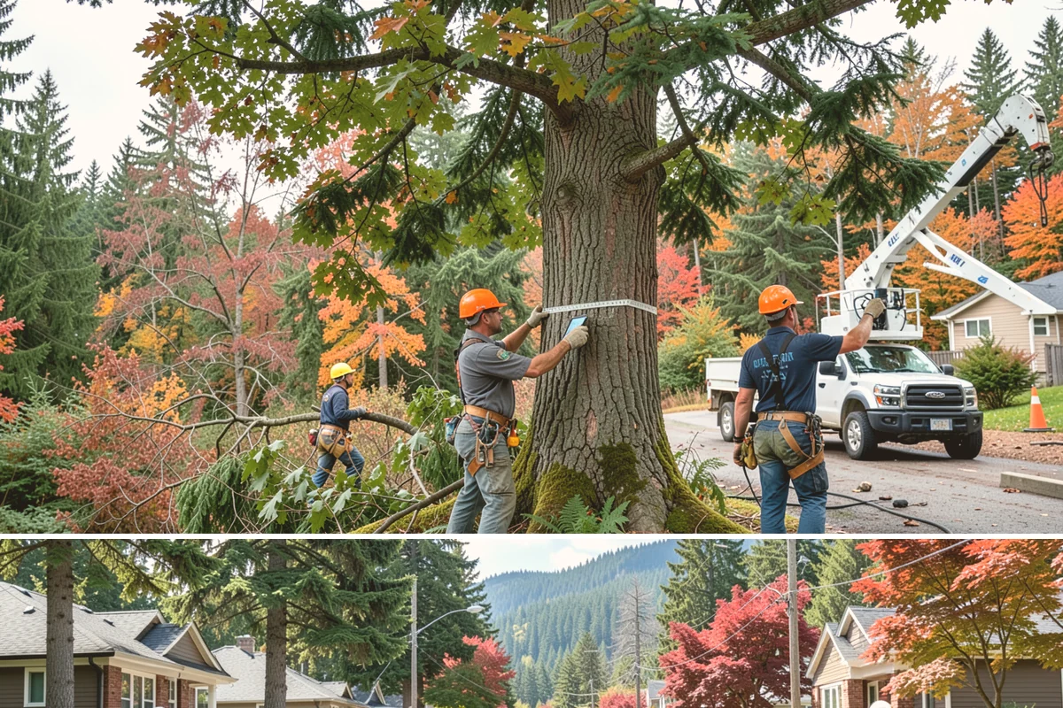 Hanging limb removal in Hunts Point, King County, WA - This storm response service is performed immediately following severe weather events to eliminate hazards when hanging branches...