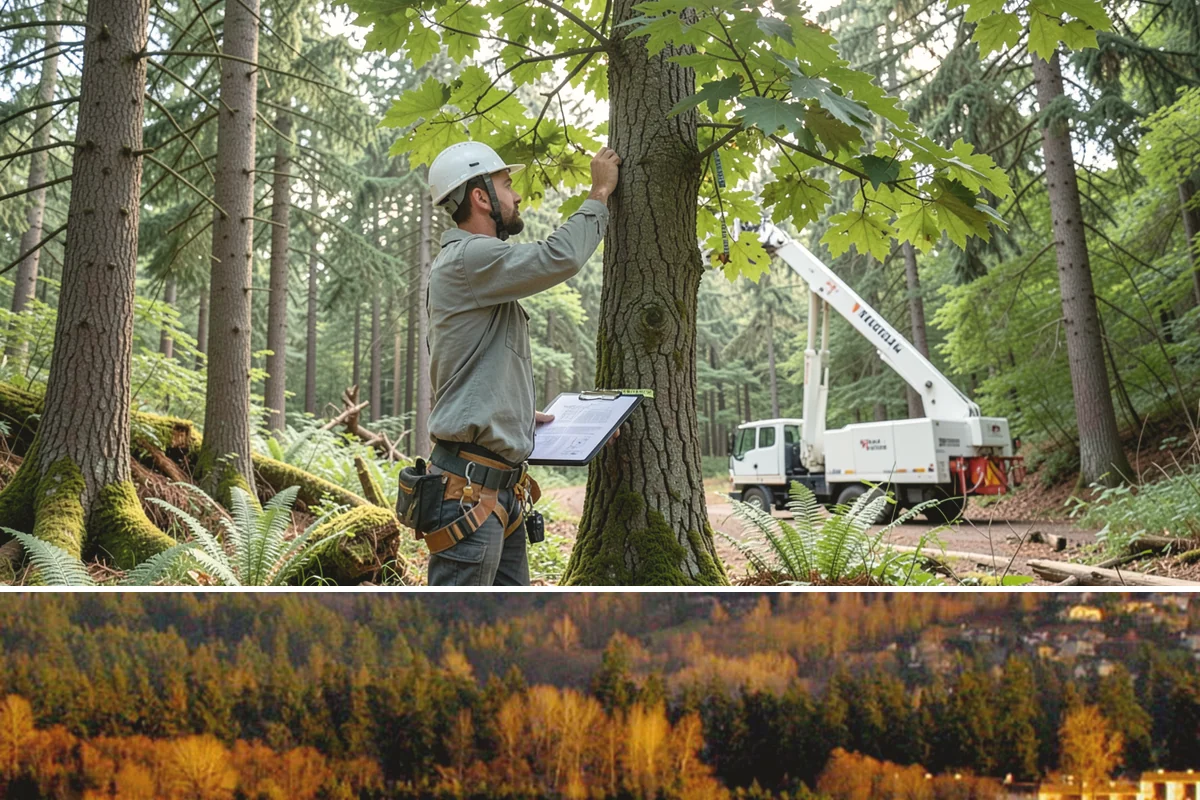 Hanging limb removal in Kenmore, King County, WA - This storm response service is performed immediately following severe weather events to eliminate hazards when hanging branches...