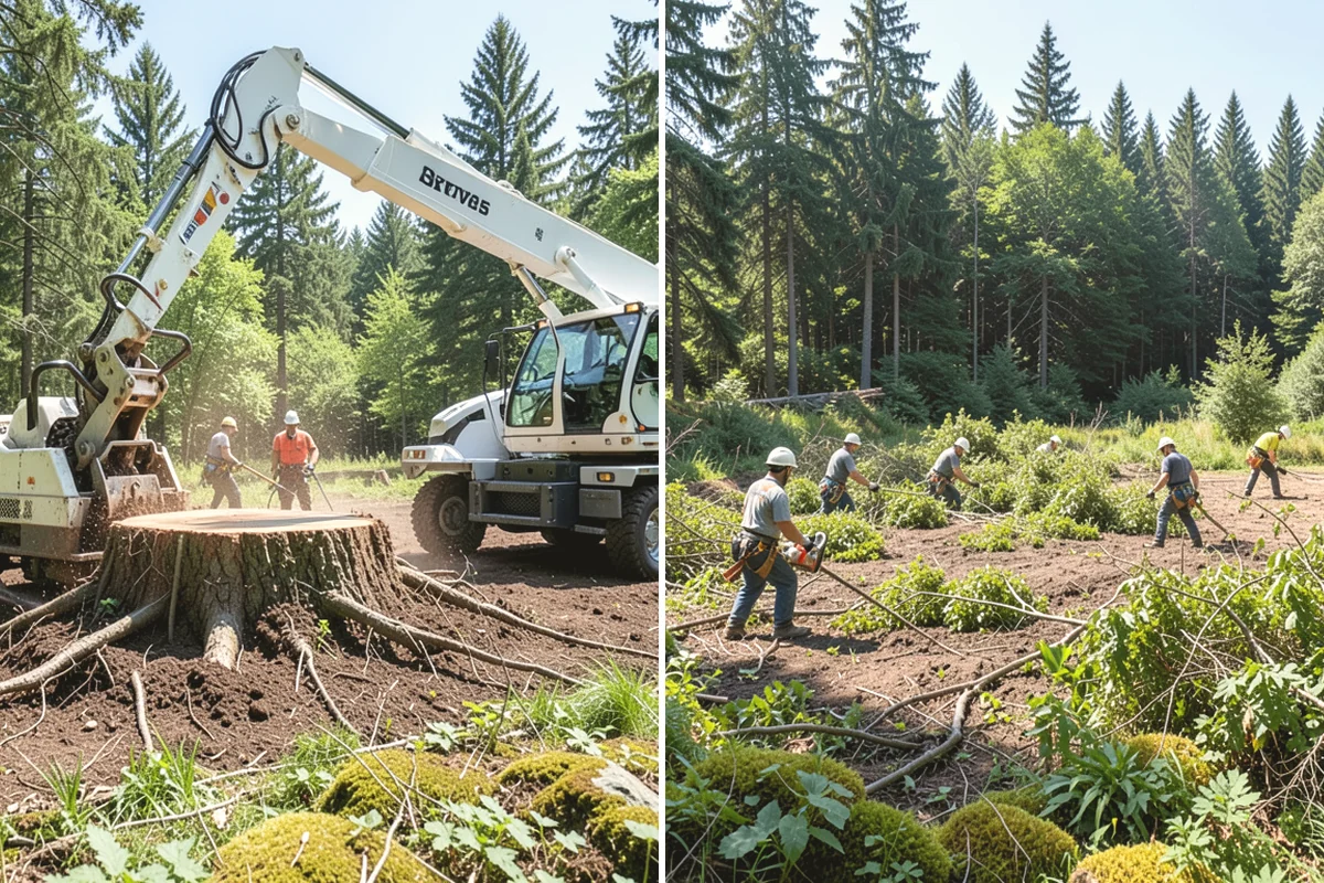 Hanging limb removal in Lake Stevens, Snohomish County, WA - Assess damage and immediate hazards