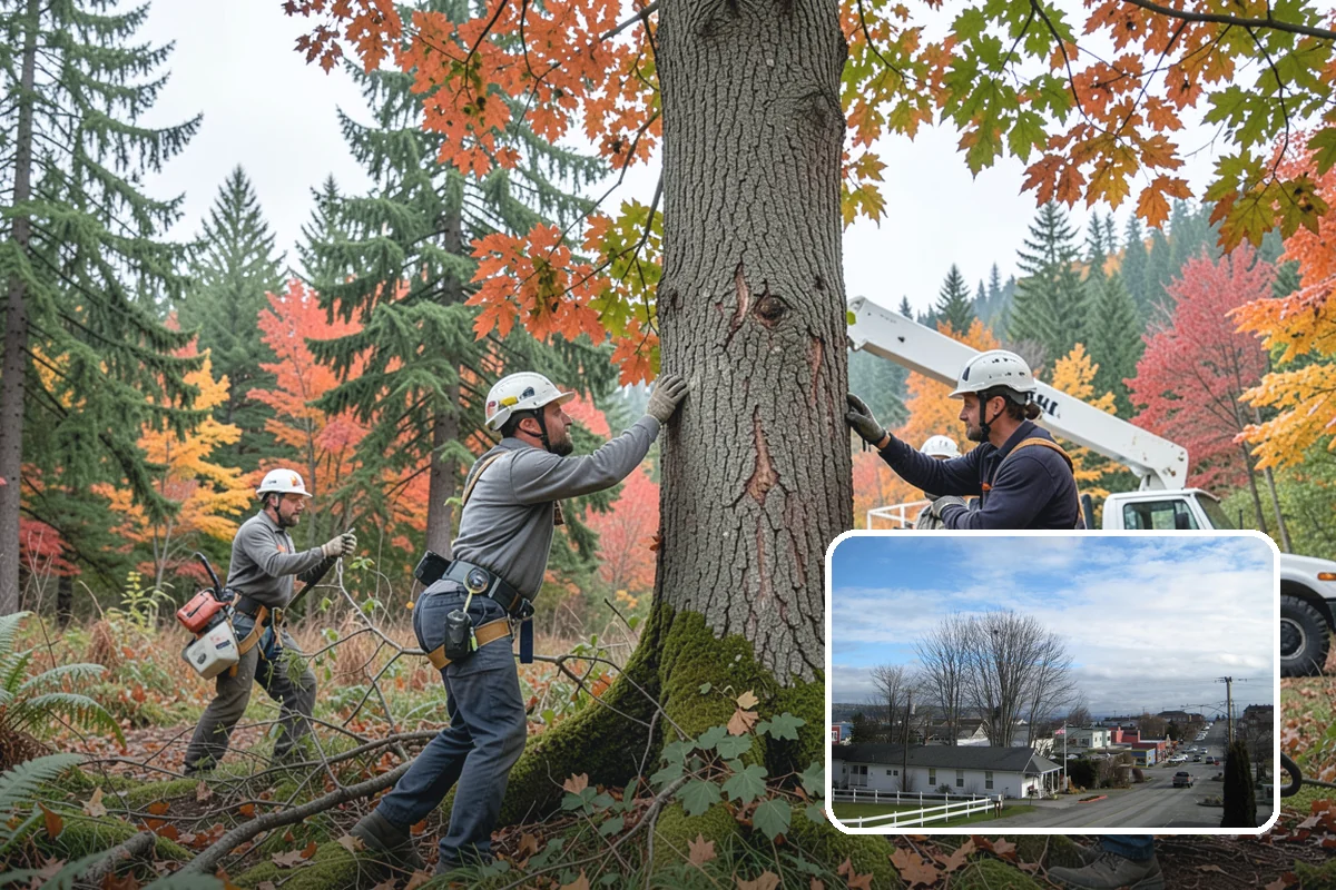 Hanging limb removal in Langley, Island County, WA - Restores safety and access quickly
