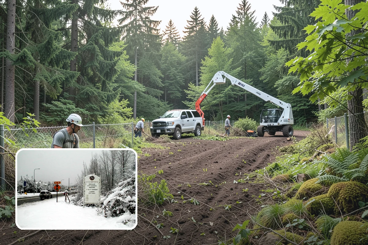 Hanging limb removal in Newcastle, King County, WA - Restores safety and access quickly
