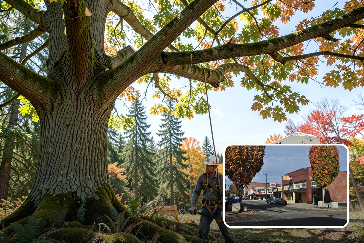 Hanging limb removal in Puyallup, Pierce County, WA - Restores safety and access quickly