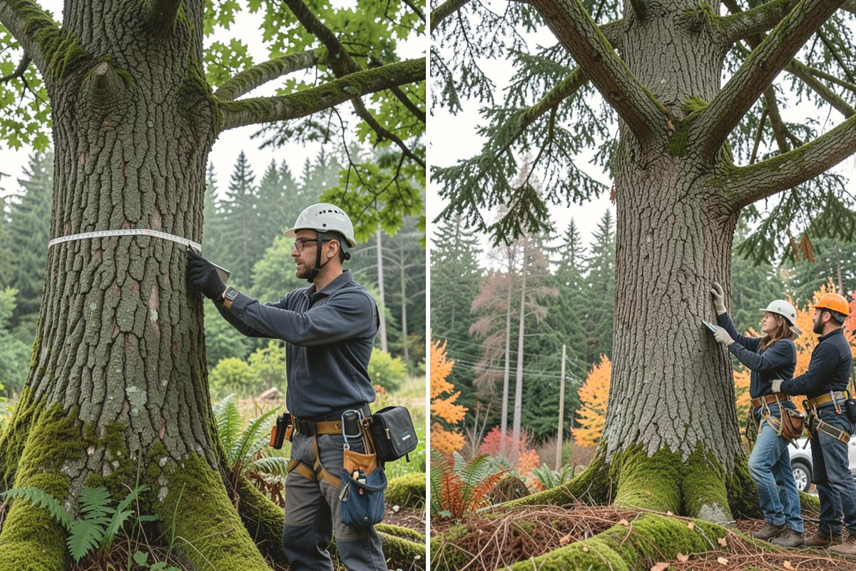 Hanging limb removal in Ruston, Pierce County, WA - Assess damage and immediate hazards