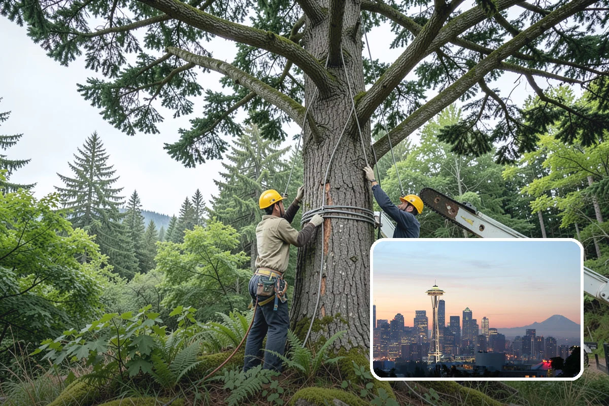 Hanging limb removal in Seattle, King County, WA - Restores safety and access quickly