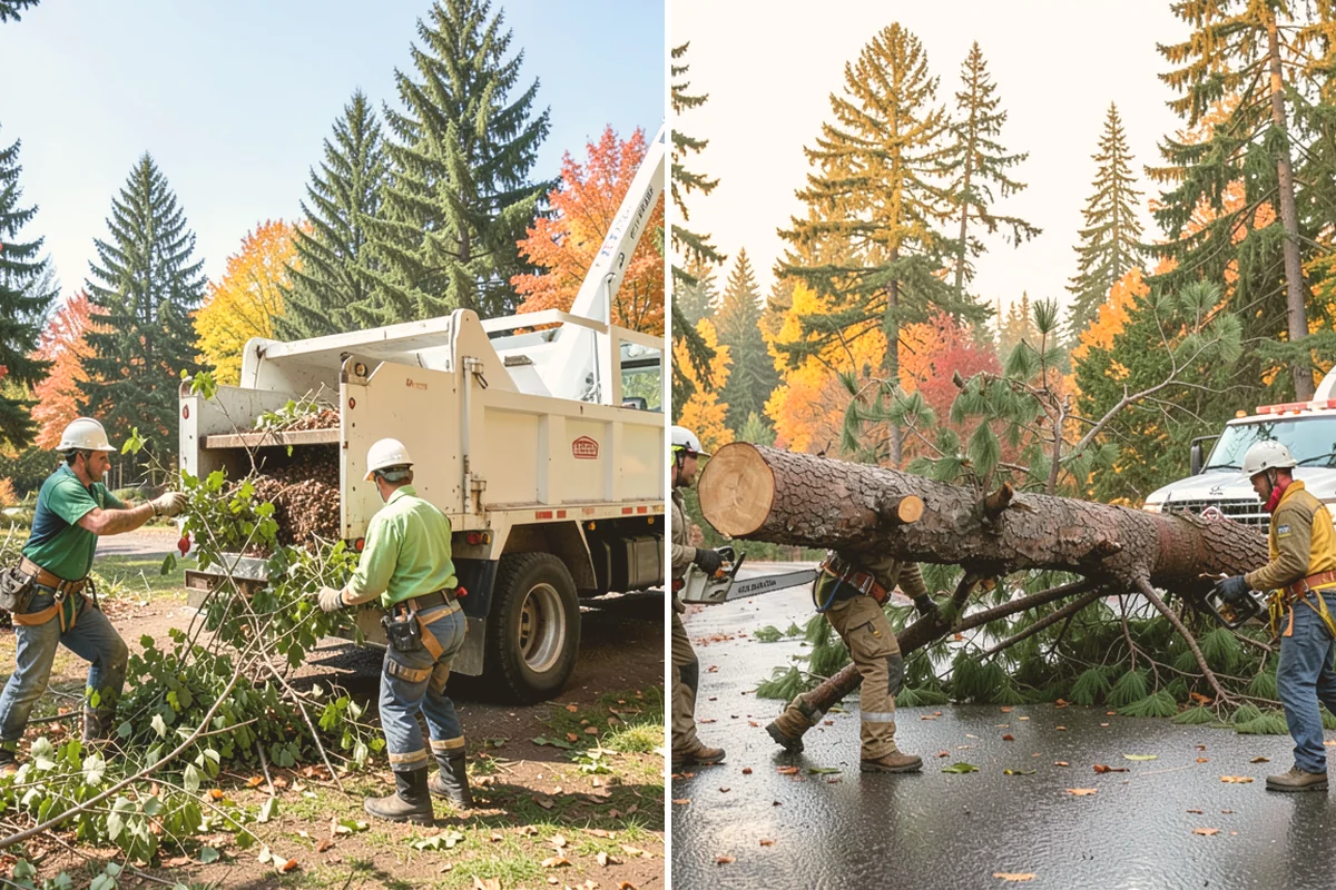 Hanging limb removal in Snohomish, Snohomish County, WA - Assess damage and immediate hazards