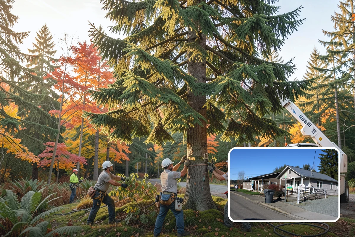 Hanging limb removal in South Prairie, Pierce County, WA - Restores safety and access quickly